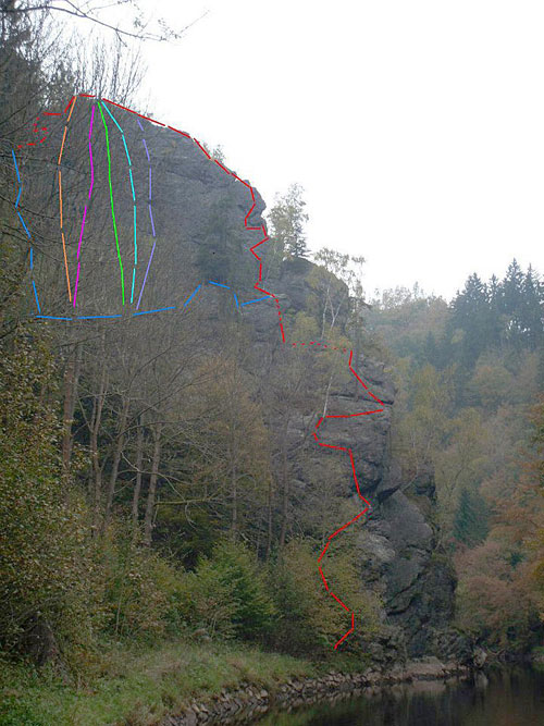 Čokařova ferrata na Semilsku