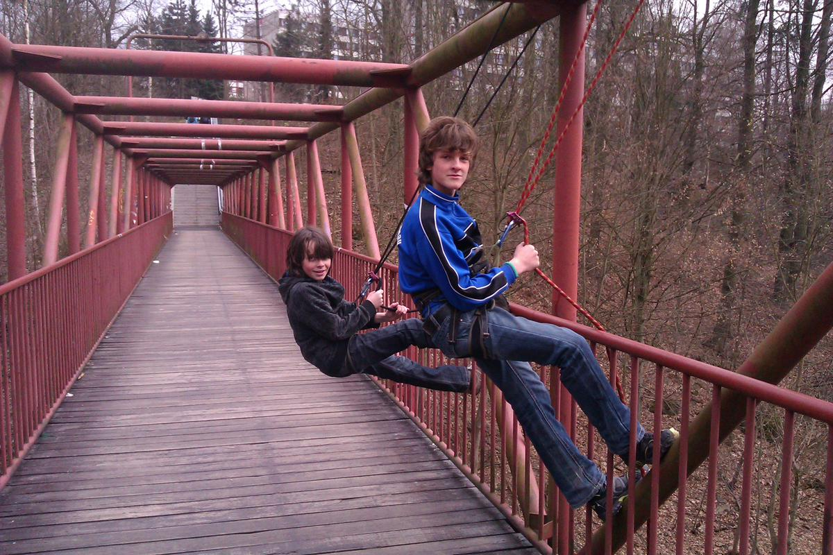Momentky (lávka & stěna) ;)